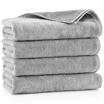 KOMPLET 4X RĘCZNIK 50X100 FROTTE KĄPIELOWY BAWEŁNA