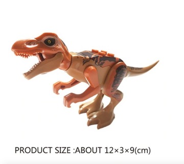 Строительные блоки Фигурки динозавров Большой набор из 8 штук