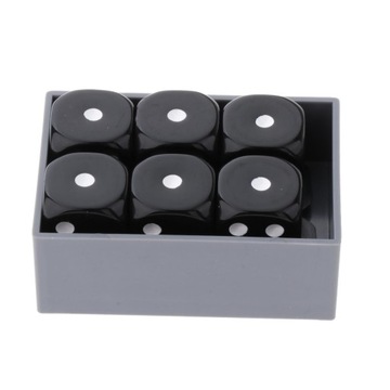 Предвидеть кости крупным планом Уличный трюк Трюк Кляп Шестигранная опора для игральных костей