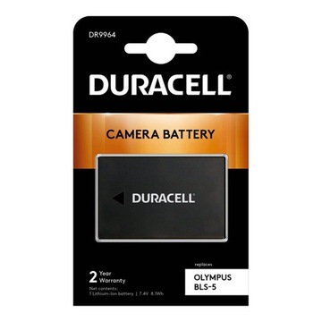 Bateria Duracell DR9964 do Olympus BLS-5 BLS-50