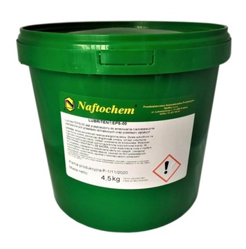Smar do przekładni przekładniowy 4,5 kg Lubriten EPS-00 Naftochem