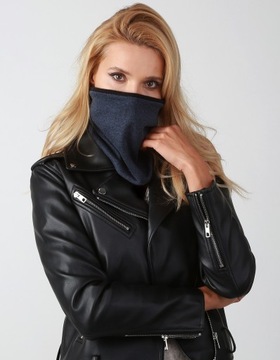 KOMIN BAWEŁNIANY z polarem tuba golf MĘSKI DAMSKI