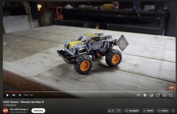 НАБОР LEGO Technic 2IN1 DRIVEN MONSTER JAM XXXL