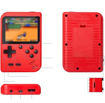 ПОРТАТИВНАЯ МИНИ-КОНСОЛЬ РЕТРО 400 ИГРЫ GAMEBOY