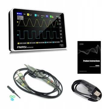 Oscyloskop cyfrowy FNIRSI Tablet 2 kanały 100M