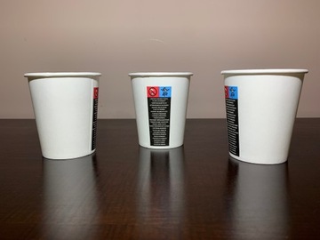 Kubek papierowy biały BIO EKO Kram 250 ml 100szt.
