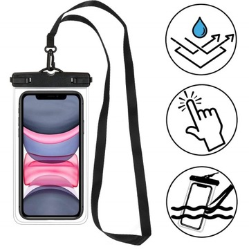 ВОДОНЕПРОНИЦАЕМЫЙ ЗАЩИТНЫЙ ЧЕХОЛ ДЛЯ ТЕЛЕФОНА ДОКУМЕНТЫ ДЛЯ CLEAR PHONE