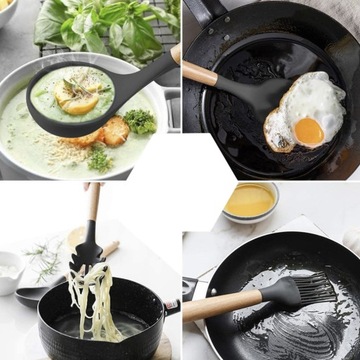 Силиконовая кухонная утварь Набор аксессуаров для кухонной утвари 12 шт.