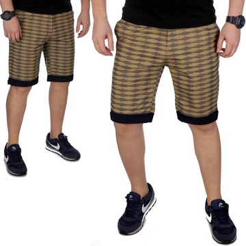 SPODENKI KRÓTKIE MĘSKIE CHINO PIASKOWE S8342_30
