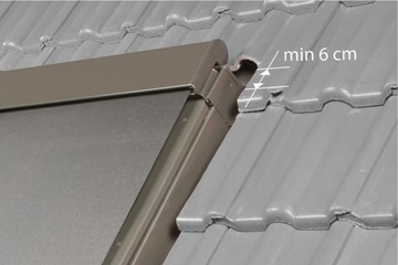 FAKRO AMZ New Line Маркизная штора 10% 089 78х140 RAL7022