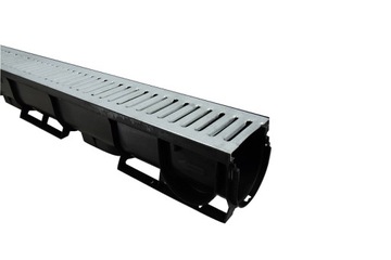 Дренажный канал Plastic-Easy1 DN70-RSST Steel Ocynk Class A15 H90