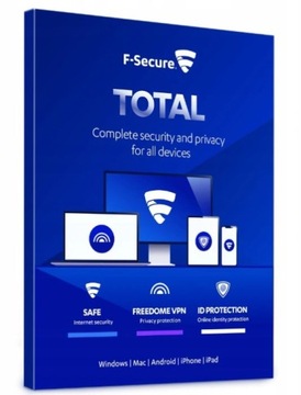 F-Secure Total Security 10PC 2 lata Mac iOS Android
