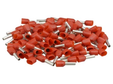 Tulejka izolowana kablowa tulejki TV 2x 1,0 - 8mm