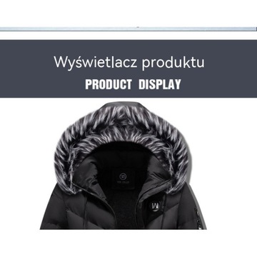 КУРТКА ЗИМНЯЯ УТЕПЛЕННАЯ МУЖСКАЯ, ДЛИННАЯ ПАРКА С КАПЮШОНОМ