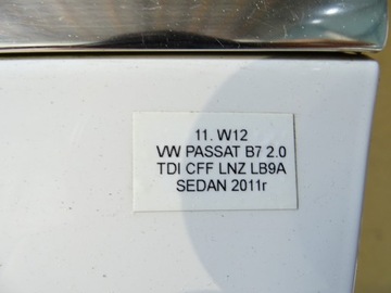 DVEŘE LEVÝ PŘEDNÍ LEVÉ LB9A VW PASSAT B7 3A 10-15R