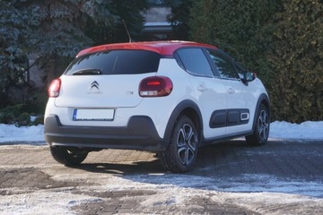 Citroen C3 III Hatchback Facelifting 1.2 PureTech 83KM 2021 Citroen C3 1rej. 2024 Tempomat Klimatyzacja auto. LED el. szyby FV23, zdjęcie 4