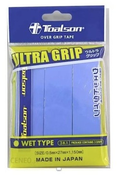 Owijka wierzchnia Toalson ULTRAGRIP x 3 niebieska