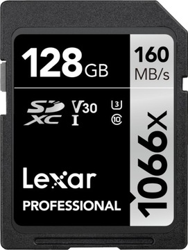 Lexar SDXC 64 ГБ Professional 1066x UHS-I