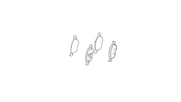 TOYOTA OE 04465-K0000 KLOCKI HAMULCOWE PRZÓD
