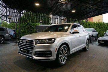 Audi Q7 II SUV 3.0 TFSI 333KM 2018 Audi Q7 V6 Quattro 3.0 333km Bezwyp. Panorama Drive Select Radar 360 Matri