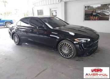 Mercedes Klasa C W206 Limuzyna 2.0 300 258KM 2023 Mercedes-Benz Klasa C 2023r., C 300 Sedan, 2L, od ubezpieczalni 2.0 Benzyna