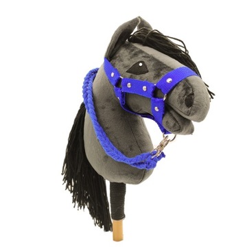 Недоуздок с поводьями для лошадей-любителей - разные цвета.