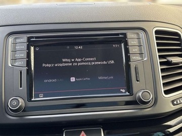 Volkswagen Sharan II Van Facelifting 1.4 TSI 150KM 2021 Volkswagen Sharan Highline Panorama Hak Tempomat ACC 7os Serwis ASO, zdjęcie 22