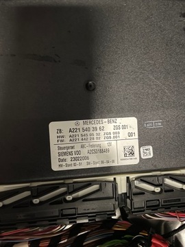 mercedes w221 sterownik abc modul a2215403962