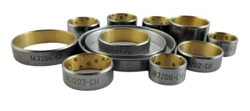 КОМПЛЕКТ ВТУЛОК 6HP19 6HP21 04+ БИМЕТАЛЛ. 11 ШТ.