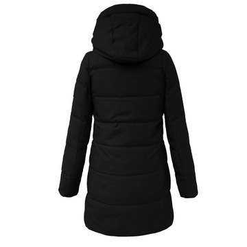 УТЕПЛЕННОЕ ЗИМНЕЕ ПАЛЬТО С КАПЮШОНОМ 42 XL