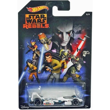 HOT WHEELS STAR WARS REBELS REBELIANCI JET THREAT 3.0 8/8