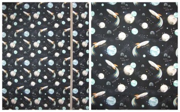 Непромокаемый плед для коляски Softshell, WATERPROOF BLANKET, планеты