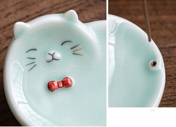 Керамическая курильница Cute Kitten