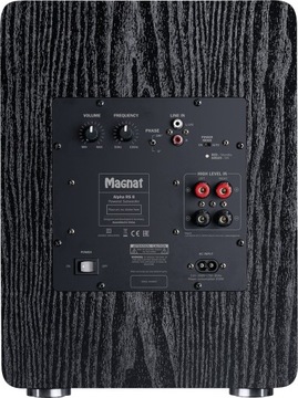 MAGNAT ALPHA RS 8 — Активный сабвуфер — Черный