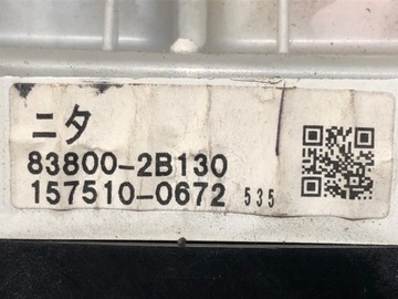 PŘÍSTROJOVÁ DESKA TOYOTA CELICA VII 83800-2B130 1.8 143KM 99-06 BUDÍKY