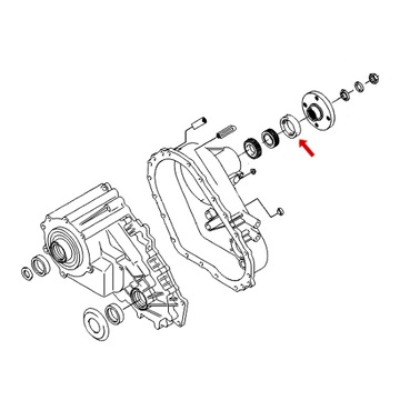 GUFERO REDUKTOR TERRACAN SORENTO 473144B000