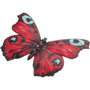 MOTYL OZDOBA ŚCIENNA 3D ZAWIESZKI METALOWE