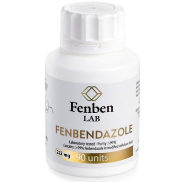Фенбендазол 222 мг об. > 99% Fenben Lab 90 капсул