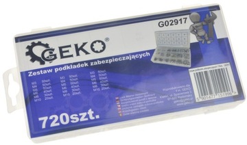 Комплект предохранительных шайб 720 шт. ГЕКО G0