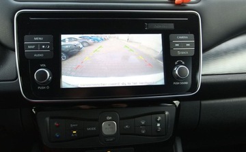 Nissan Leaf II Hatchback Elektryczny 40kWh 150KM 2018 Nissan Leaf Bateria 100 PEWNY Full Dealer ASO Navi Pakiet ZIMA Gwarancja f, zdjęcie 28