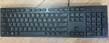 Офисная клавиатура Dell KB216, черная QWERTY, США (PL)