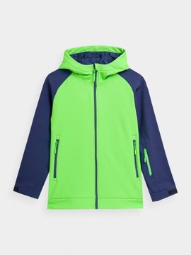 4F- WIOSENNA KURTKA SOFTSHELL WIATROODPORNA MEMBRANA 5000 r.140