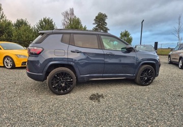 Jeep Compass II SUV Facelifting 1.5 MHEV T4 130KM 2022 Jeep Compass Bezwypadkowy Zarejestrowany PL Stan Niemiec, zdjęcie 35