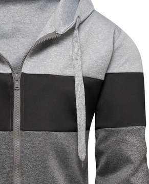 МУЖСКАЯ ТОЛСТОВКА С КАПЮШОНОМ, МОЛНИЯ L