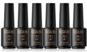 ROSALIND zestaw żeli do paznokci 6szt