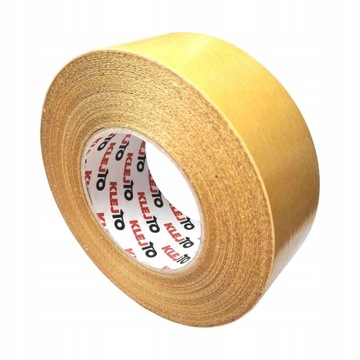 MEGA MOCNA TAŚMA ZBROJONA DWUSTRONNIE KLEJĄCA DO FOLII PAROIZOLACYJNEJ 25mm