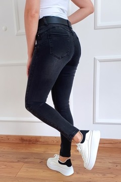 Джинсы-скинни MS12 M.SARA для похудения, потертые 44 XXL (33, 34)