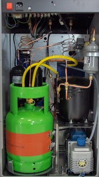 ELPRO FREDDO R134a 1234yf двойная станция кондиционирования воздуха