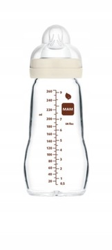 MAM BABY FEEL GOOD 260ML FOREST BUTELKA SZKLANA DLA NIEMOWLĄT UNISEX
