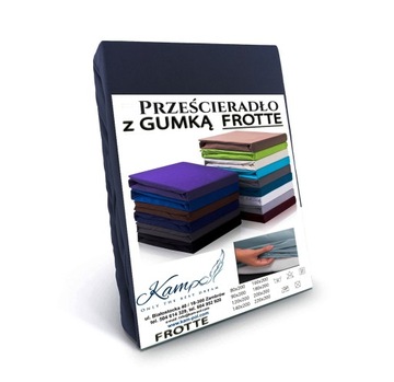 PRZEŚCIERADŁO FROTTE Z GUMKĄ 70x140 MIX KOLOR